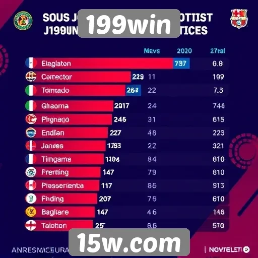 Estatísticas de rendimento dos jogadores no 199win
